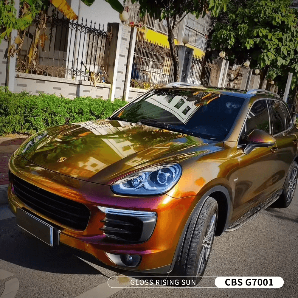 عکس محصول کاور بدنه قهوه ای طلایی براق