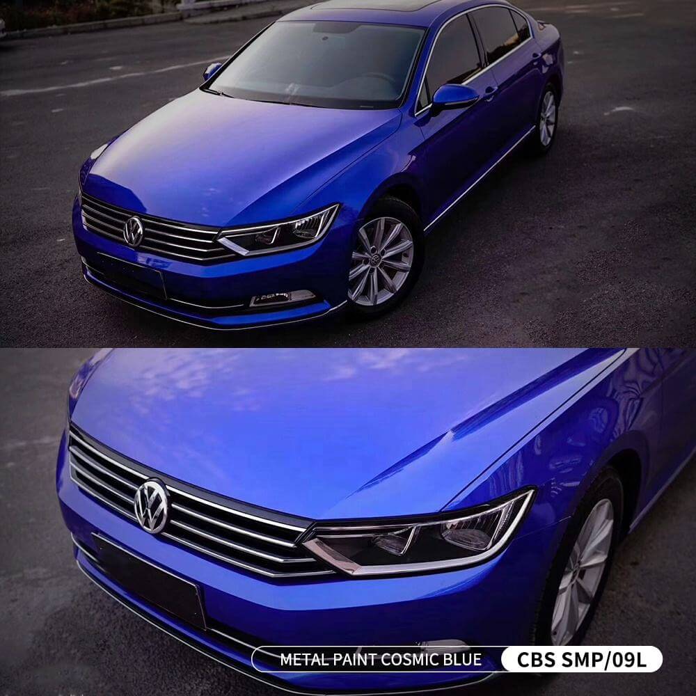 عکس محصول کاور بدنه آبی کیهانی متالیک براق