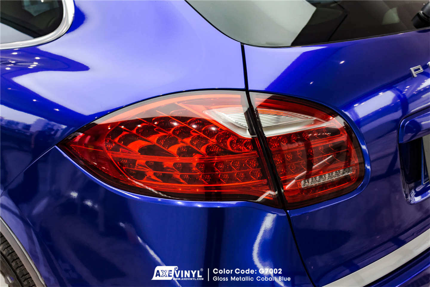 عکس محصول کاور بدنه آبی کبالت متالیک براق