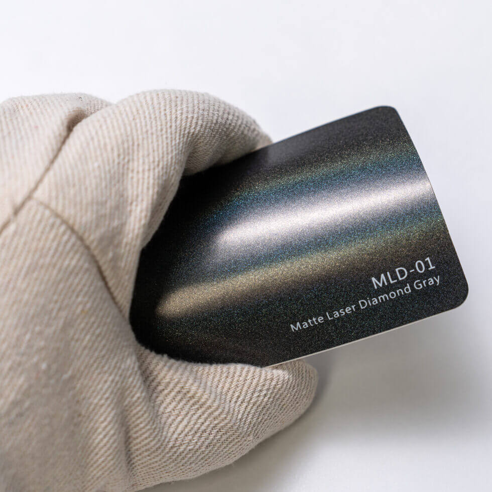 عکس محصول کاور بدنه خاکستری لیزر دایاموند مات (کهکشانی)