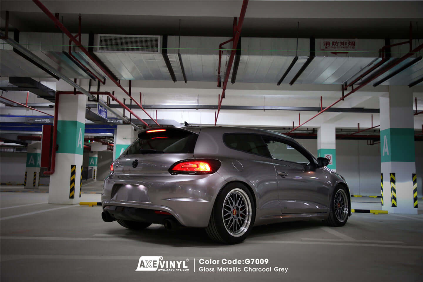 عکس محصول کاور بدنه خاکستری ذغالی متالیک براق