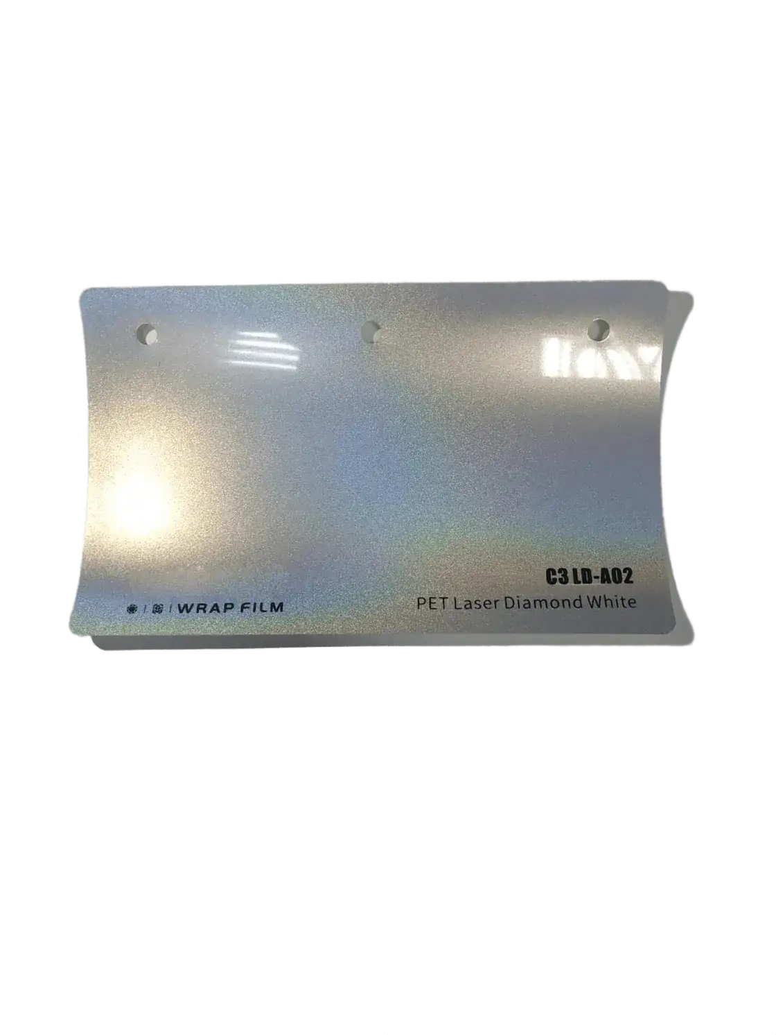 عکس محصول کاور بدنه سفید لیزر دایاموند براق (کهکشانی)