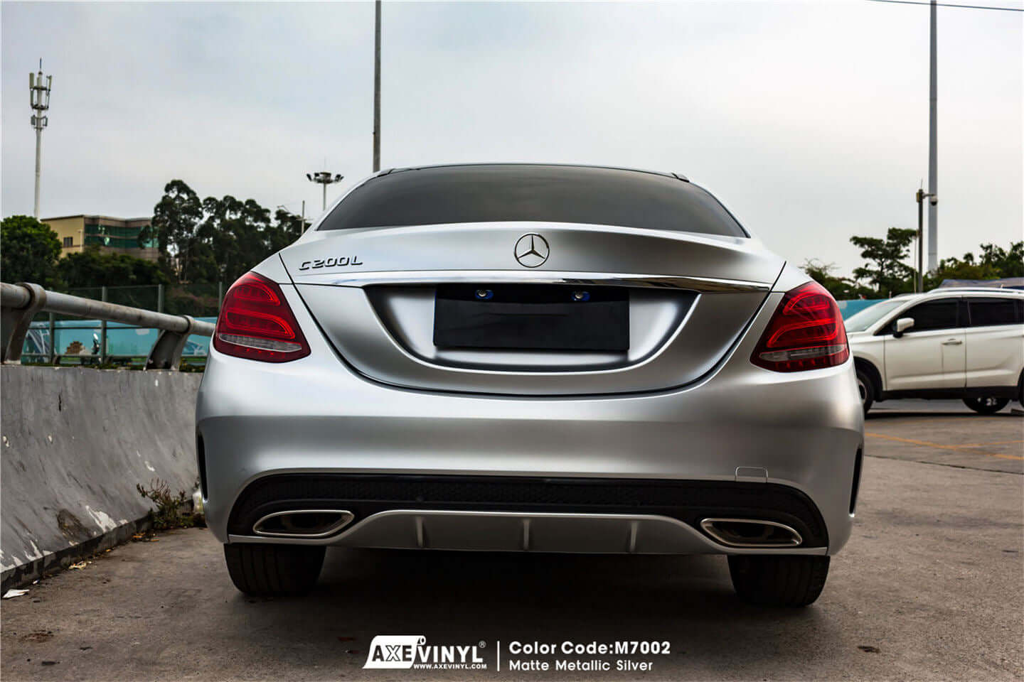 عکس محصول کاور بدنه نقره‌ای مات متالیک