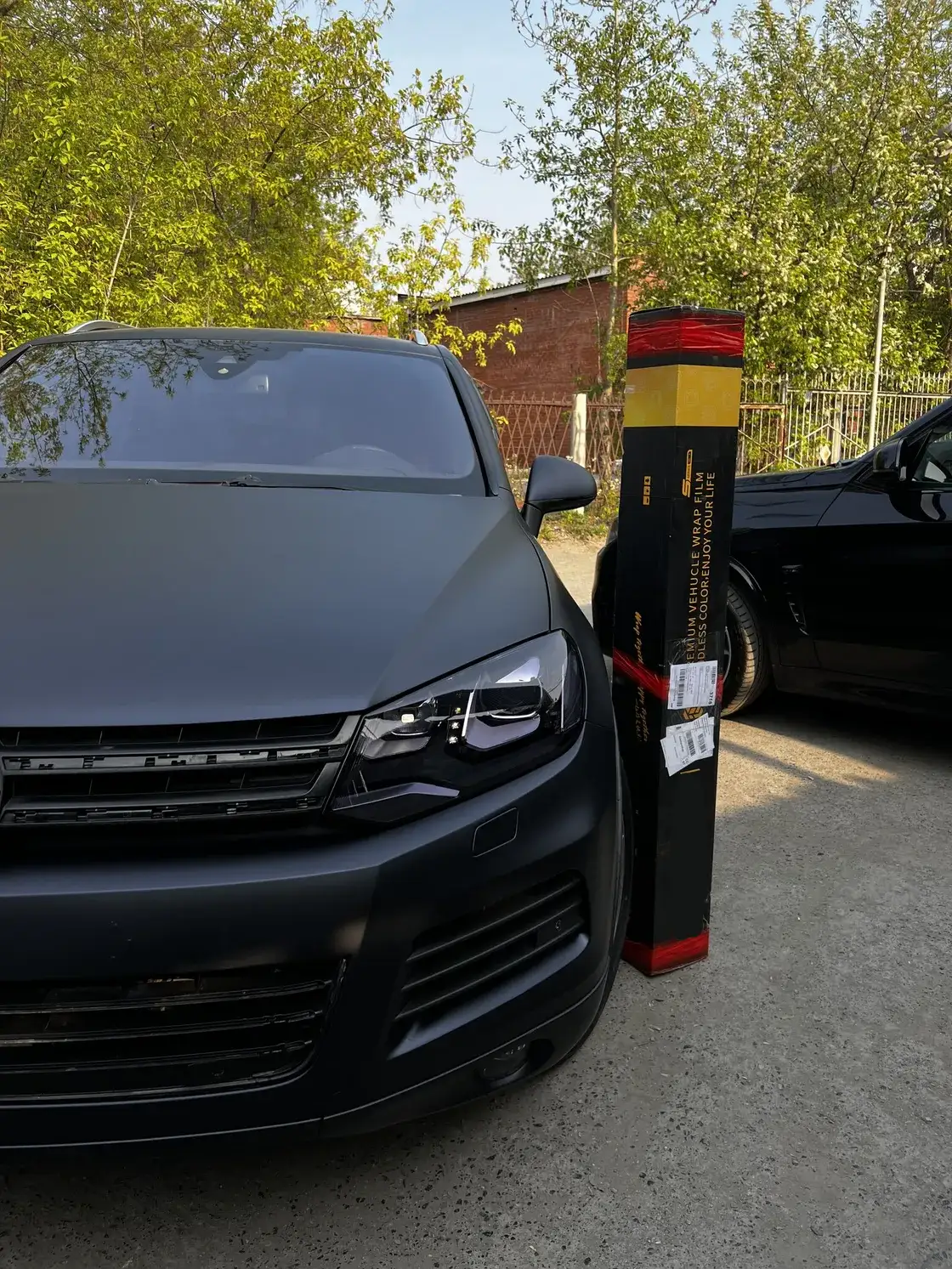 عکس محصول کاور بدنه مشکی آبی مات