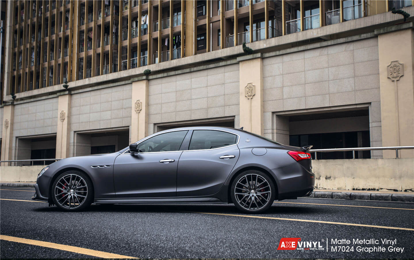 عکس محصول کاور بدنه خاکستری گرافیت مات متالیک