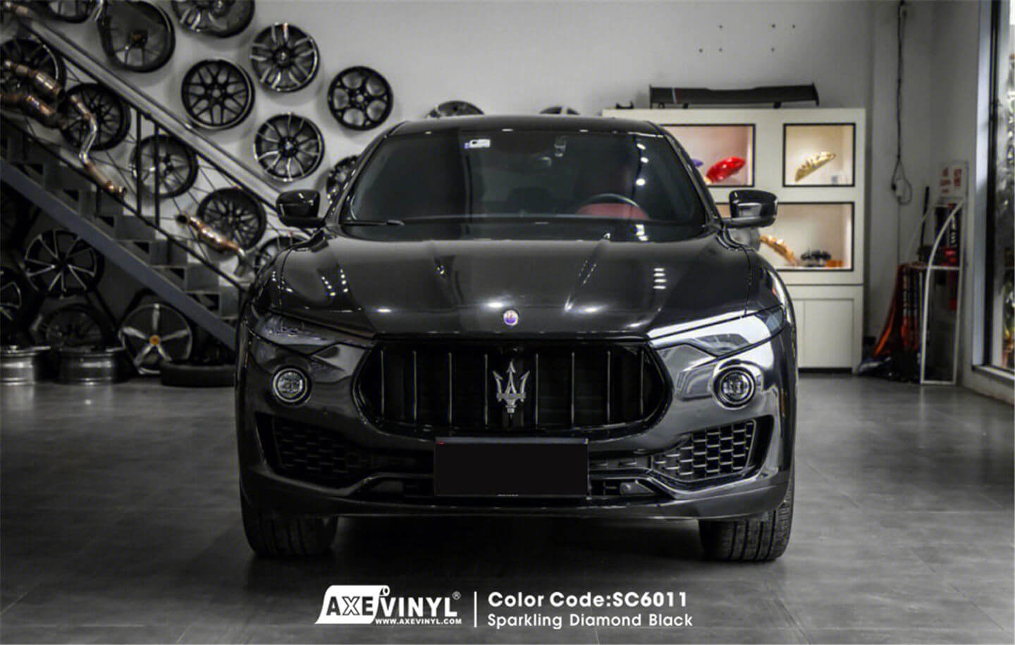 عکس محصول کاور بدنه دیاموند مشکی سوپر متالیک براق