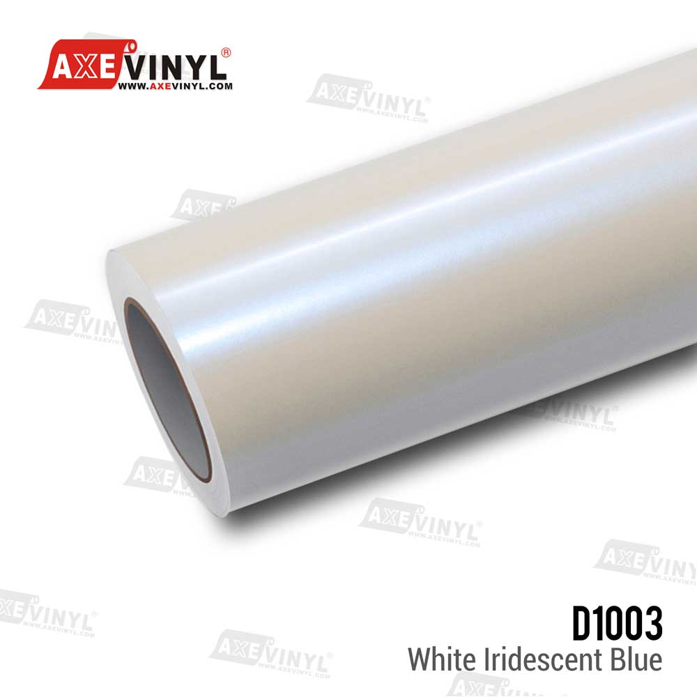 عکس محصول کاور بدنه سفید آبی ایریدسنت ساتن