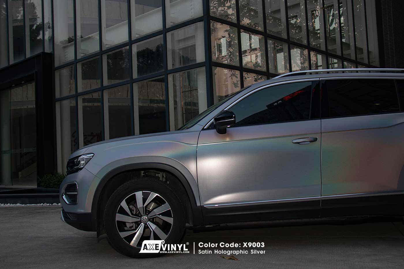 عکس محصول کاور بدنه نقره ای هولوگرافیک ساتن (کهکشانی)