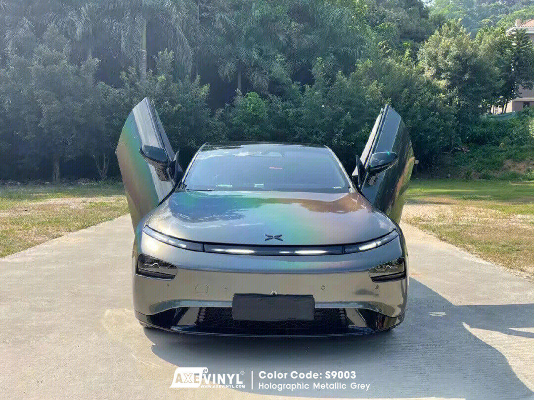 عکس محصول کاوربدنه خاکستری هولوگرافیک براق (کهکشانی)