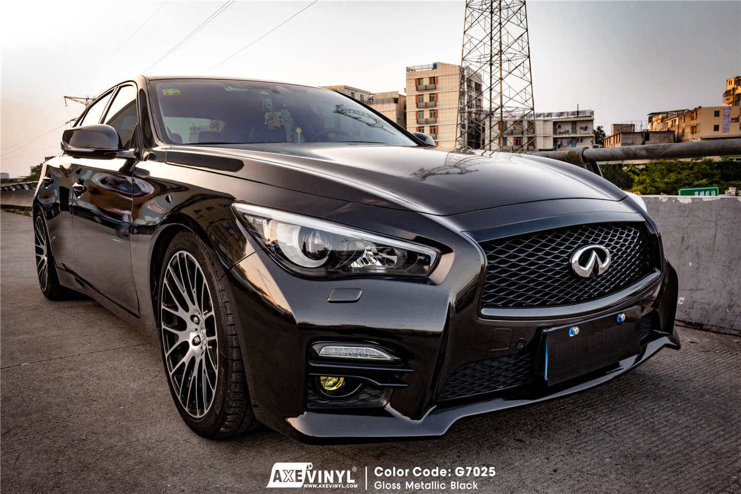 عکس محصول کاور بدنه مشکی متالیک براق