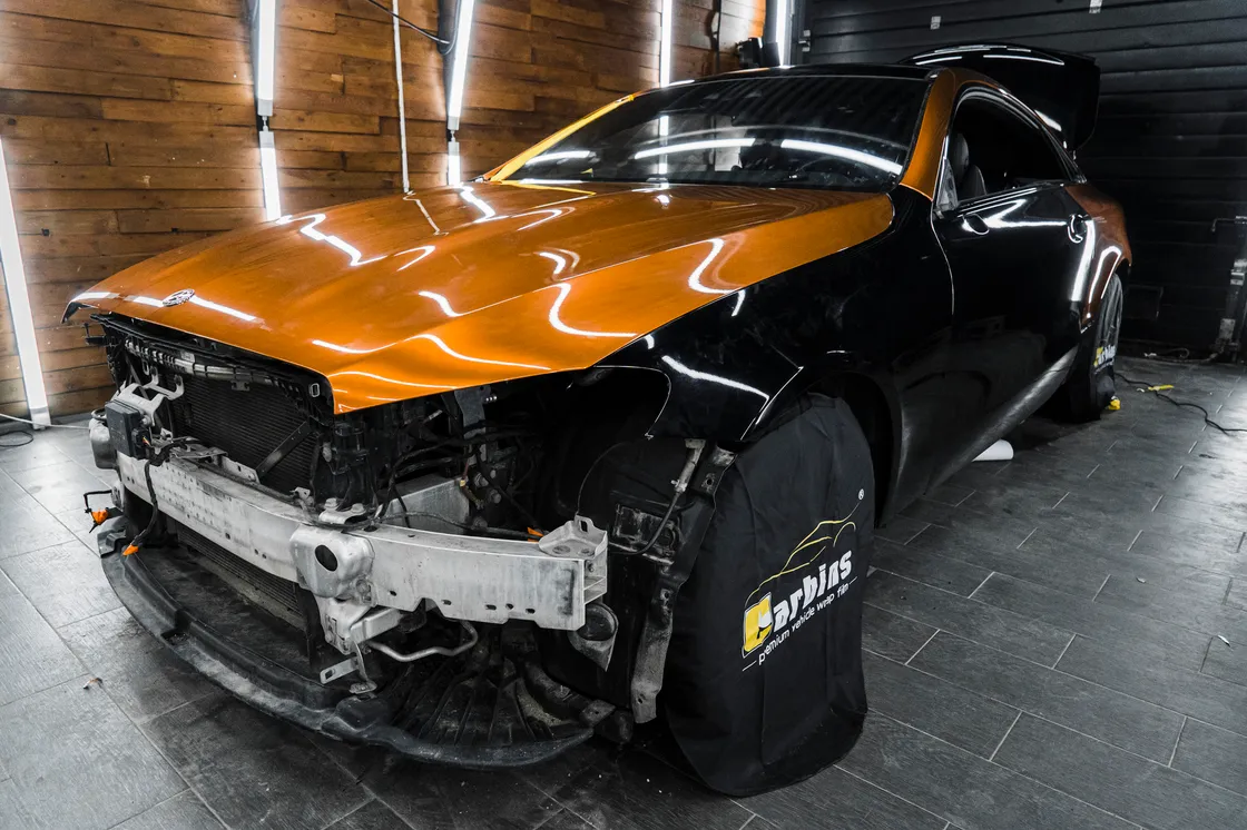 عکس محصول کاور بدنه قهوه ای شکلاتی متالیک براق