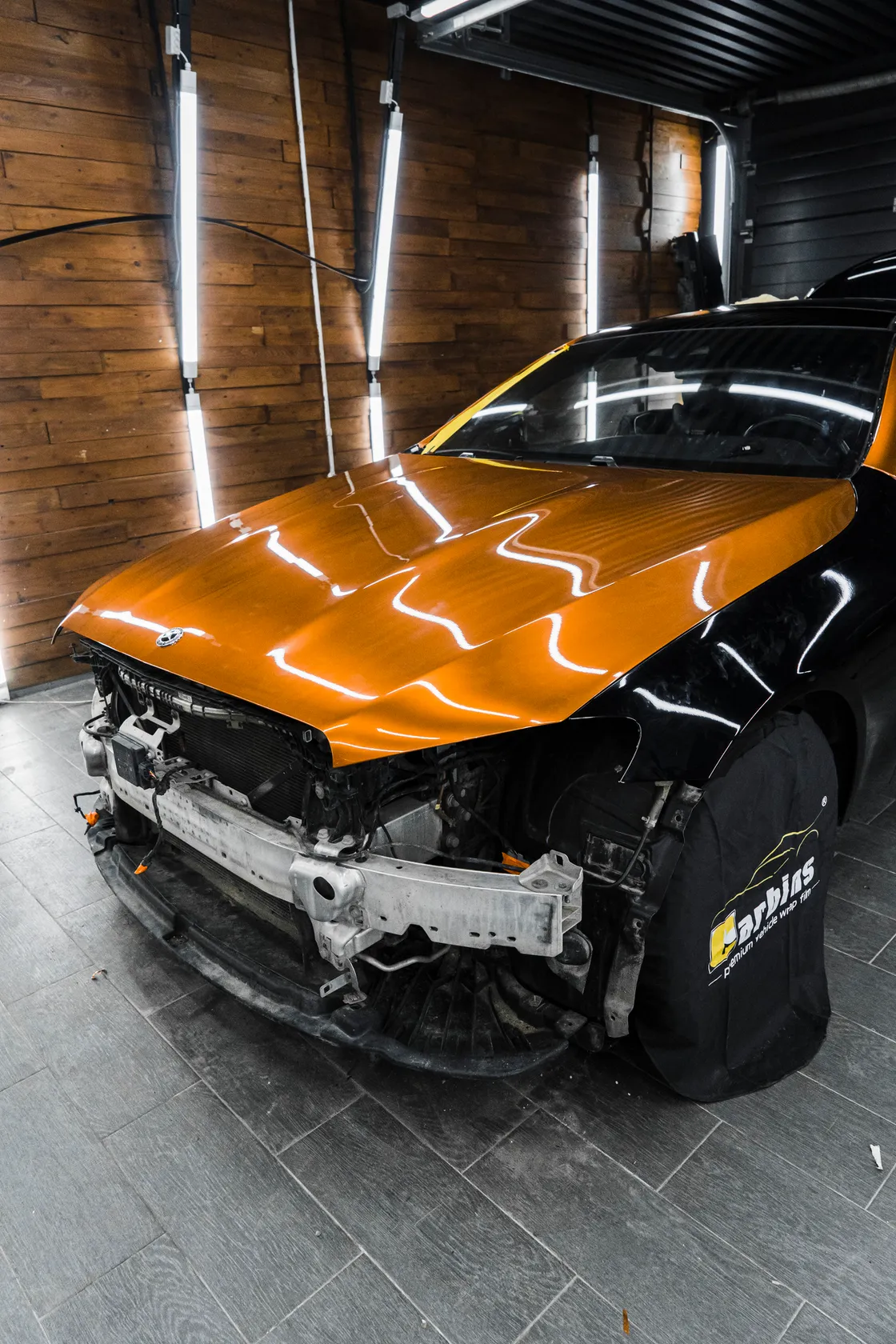 عکس محصول کاور بدنه قهوه ای شکلاتی متالیک براق