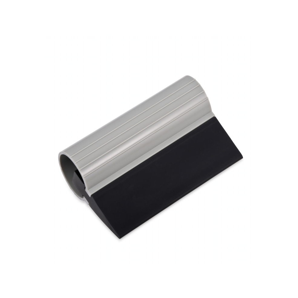 عکس محصول کاردک لاستیکی مشکی توربو برای نصب برچسب بدنه و شیشه دودی خودرو 10cm