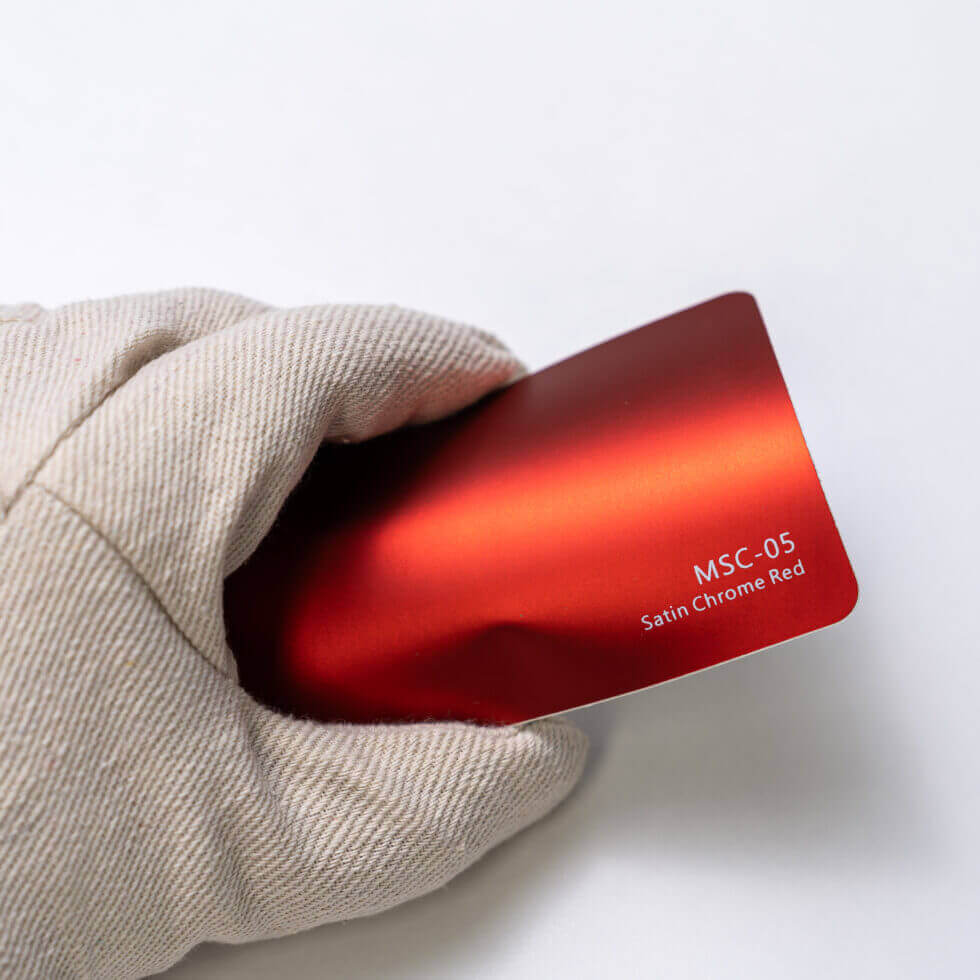 عکس محصول کاور بدنه قرمز کروم ساتن