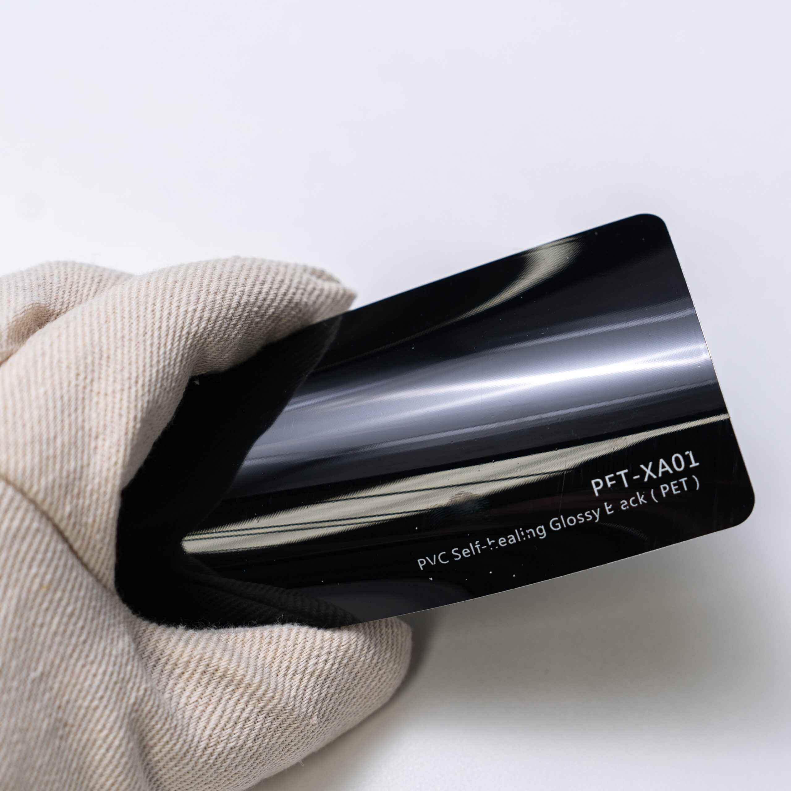 عکس کاوربدنه مشکی پیانویی متری خود ترمیم براق PET