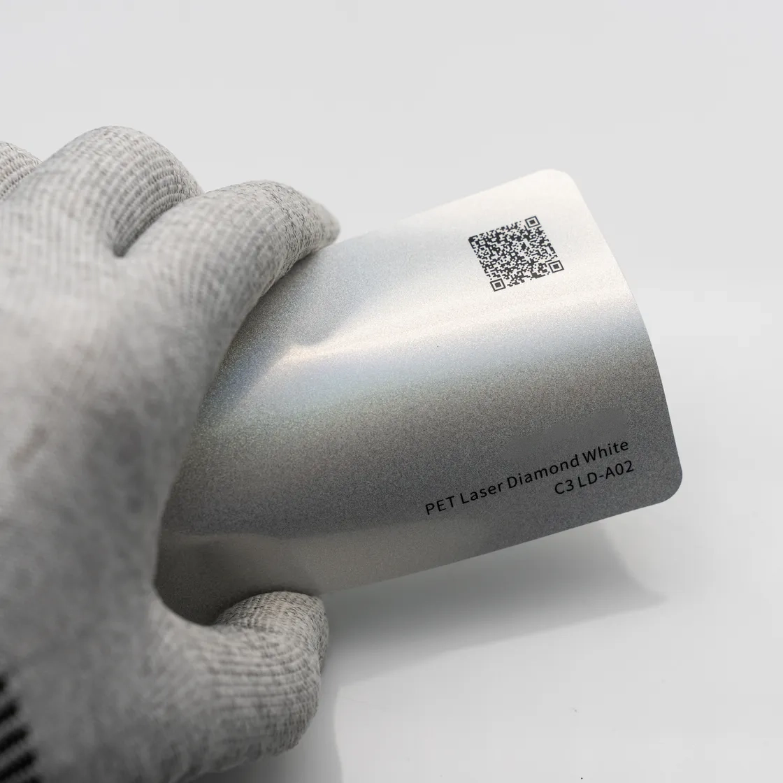 عکس کاور بدنه سفید لیزر دایاموند براق (کهکشانی)