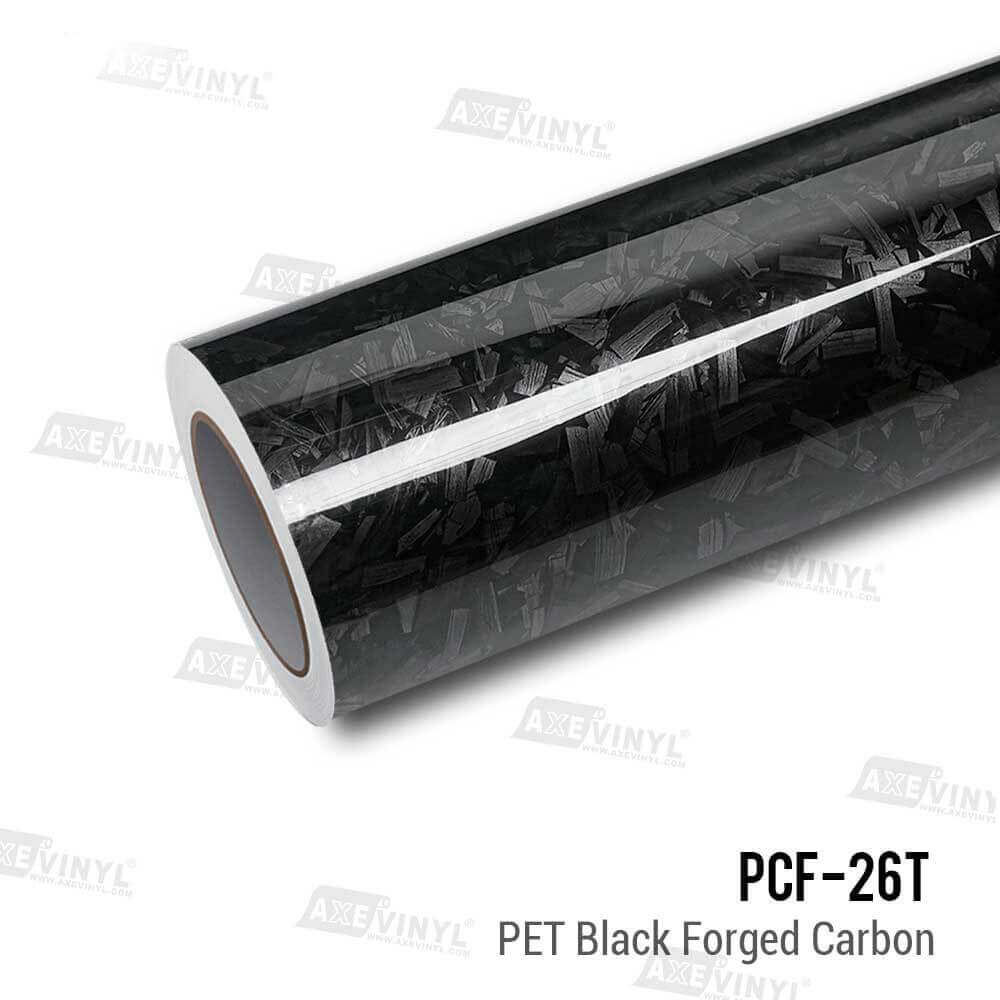 عکس محصول کاور بدنه کربن مشکی براق فورج  PET