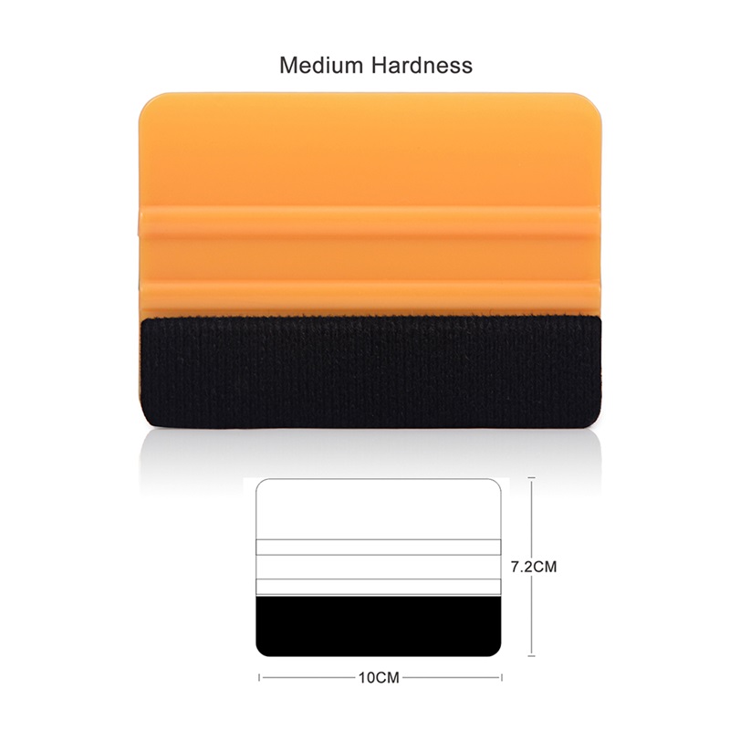 عکس محصول کاردک طلایی با لبه نمدی پارچه‌ای