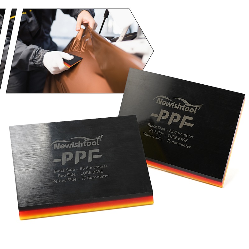 عکس محصول کاردک نرم دوکاره نصب برچسب بدنه و تمیزکننده شیشه دودی – مناسب فیلم‌های وینیل و محافظ رنگ (PPF)